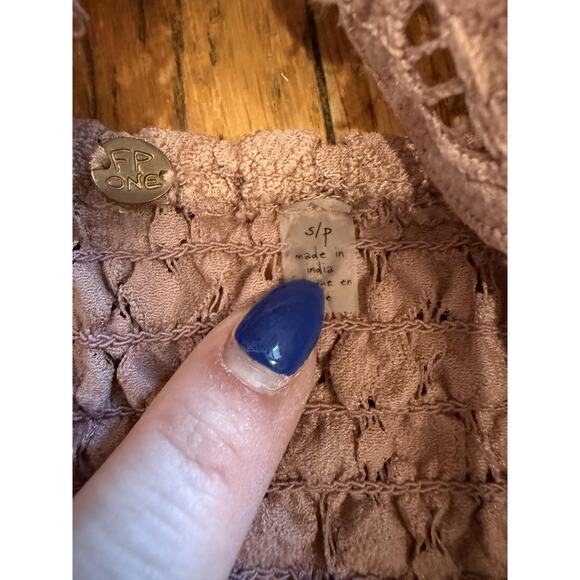 Free People FP One Bralette Womens XS Small White Mauve Adella Lace Lot of 2 - Picture 6 of 8